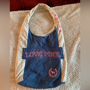 Vintage VS PINK beach bag